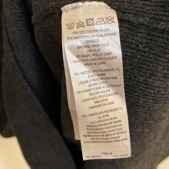 French Connection Cowl Neck Sweater Dress - Picture 5 of 5